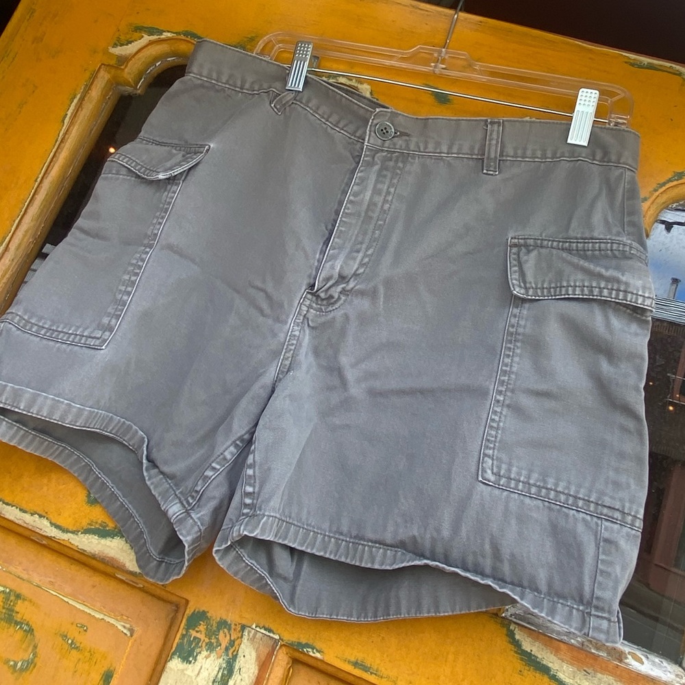 Khaki Calvin Kline Cargo Shorts Size 14